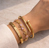 The 'It Girl' 3-Piece Anti-Tarnish Gold Plated Bracelet Stack