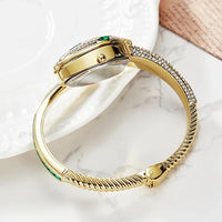 Emerald Serpentine Wrap Watch | 18K Gold Plated & Anti-Tarnish