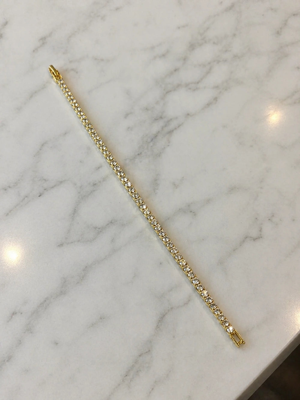 Luxe Vibe Trio: Nail, Screw & Tennis Bracelet Stack | Anti-Tarnish