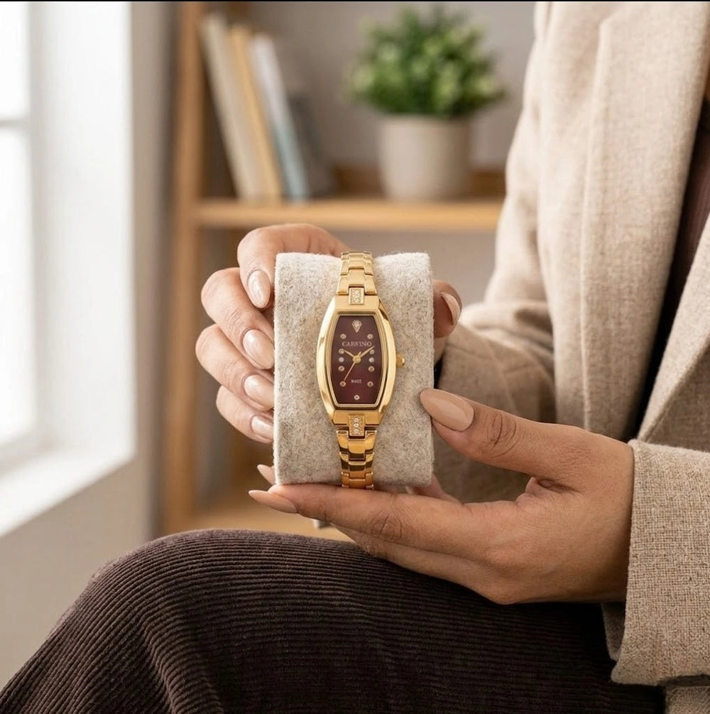 Luxury Minimalist Anti-Tarnish Gold Plated Women's Watch
