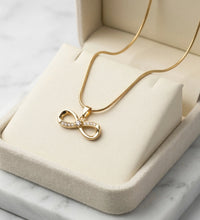Infinity Pendant Necklace - Anti Tarnish Gold-Plated Everyday Wear