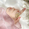 Abstract Swirl Statement Ring | Anti-Tarnish Fashion Jewelry