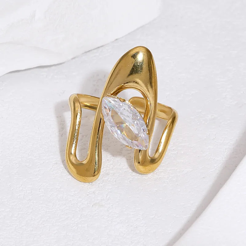 Marquise Cut Statement Ring - Anti Tarnish Fashion Jewelry
