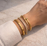 Luxe Layered Bracelet Trio - Anti Tarnish