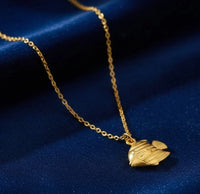 Fish Pendant Necklace – Gold Plated, Anti-Tarnish & Waterproof Chain for Women