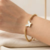 Clover Charm Double Layer Anti-Tarnish Bracelet for Women - Daily Wear Fashion Jewelry