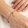 Versace Inspired Greek Key Anti-Tarnish Charm Bracelet for Women