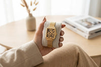 Luxury Gold Leopard Print Women's Watch | Anti-Tarnish & Gold Plated