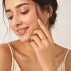 Sunburst Adjustable Ring | Anti-Tarnish Gold-Plated Celestial Ring