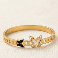 Butterfly Charm Anti-Tarnish Gold Plated Bracelet