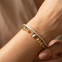 Crystal Butterfly Cuff Bracelet - Anti-Tarnish Fashion Jewelry for Women