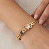 Butterfly Charm Anti-Tarnish Gold Plated Bracelet