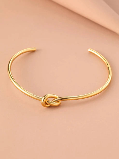 Radiant Minimalist Luxe 3-Piece Anti-Tarnish Gold Plated Bracelet Stack