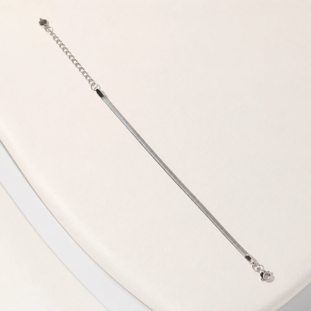 Anti-Tarnish Dual Tone Snake Chain Bracelet Combo