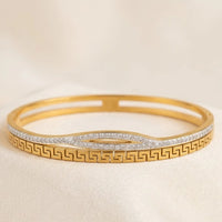 Old Money 3-Piece Bracelet Stack - Anti Tarnish Gold Plated