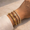 The "Clean Girl" Gold Bracelet Stack | 3-Piece Anti-Tarnish Set