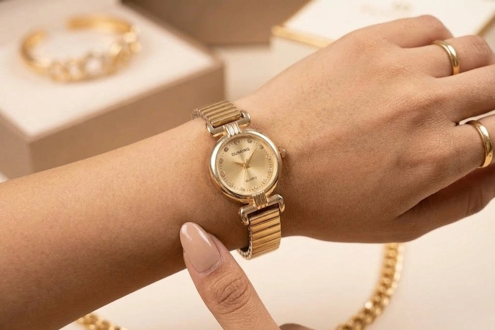 Timeless Vintage Gold Plated Watch - Anti Tarnish