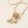Multi-Charm Zircon Pendant Necklace | Anti-Tarnish Gold-Plated Dainty Jewelry
