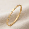 Dainty Bezel Studded Anti-Tarnish Gold Plated Bracelet for Women