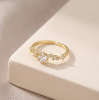 Celestial Star Crystal Dainty Ring - High Quality Fashion Jewelry