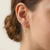 Coquette Crystal Bow Dangle Earrings - Anti Tarnish Gold Plated