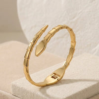 Snake Wrap Anti Tarnish Gold Plated Bracelet
