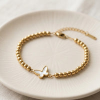 Clover Charm Double Layer Anti-Tarnish Bracelet for Women - Daily Wear Fashion Jewelry