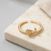 Gold Rose Studded Fashion Earrings | Premium Designer Floral Jewelry