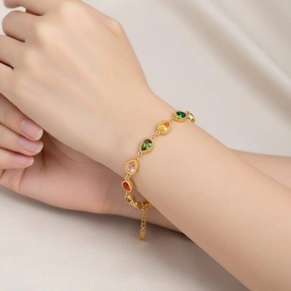 Elegant Party Wear Bracelet Gift For Her Premium Look Non Fading
