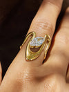 Marquise Cut Statement Ring - Anti Tarnish Fashion Jewelry