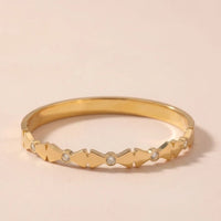 The "IT-Girl" Gold Plated Bracelet Stack (Set of 3)