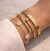 The "It-Girl" 3-Piece Gold Bracelet Stack | Anti-Tarnish Korean Minimalist Jewelry