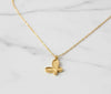 Korean Style Butterfly Necklace | Gold Plated Anti-Tarnish Pendant for Women