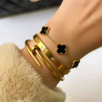 The 'Old Money' Golden Stack - 3pc Luxury Combo (Anti-Tarnish)