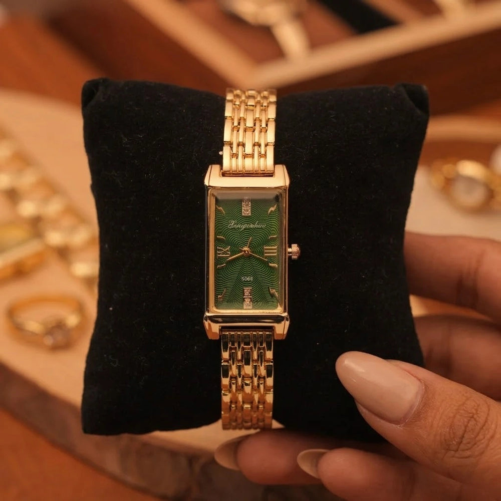 Michele Emerald Vintage Watch