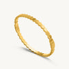 Hexagon Link Anti Tarnish Gold Plated Bracelet - Korean Style