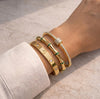 The 'It Girl' 3-Piece Bracelet Stack - Anti-Tarnish Fashion Jewelry