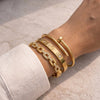 The It-Girl Gold Bracelet Stack (3-Piece Set)