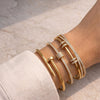 moncheri Signature Gold Bracelet Stack | Anti-Tarnish & Waterproof