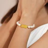 11:11 Angel Number Pearl Bracelet | Anti-Tarnish Gold-Plated