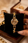 Leopard Print Dial Anti-Tarnish Gold Plated Watch for Women | Moncheri Jewels