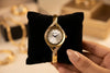 Luxe Crystal Gold Plated Bracelet Watch | Anti-Tarnish
