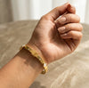 Luxury Monogram White Clover Anti-Tarnish Bracelet ( baby size)