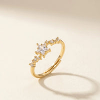 Celestial Star Crystal Dainty Ring - High Quality Fashion Jewelry