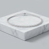 Classic Silver Zircon Tennis Bracelet | High Quality Minimalist Jewelry