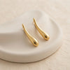 Teardrop Minimalist Gold Plated Earrings | Anti Tarnish