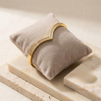 V-Shape Minimalist Gold Plated Bracelet | Anti-Tarnish Bangle