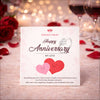 "Happy Anniversary My Love" Message Card – Premium Gift Note