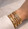 The Ultimate IT-Girl Gold Plated Bracelet Stack (3-Piece Combo)