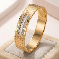 Summer Glow 3-Piece Gold-Plated Bracelet Stack | Shell & Crystal Charms